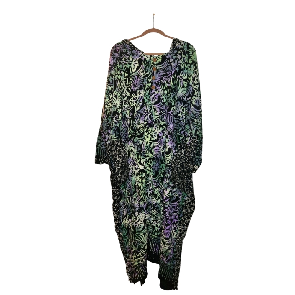 Batik Tie Dye Kaftan